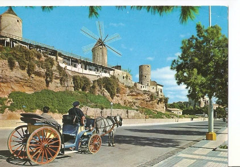 Postal 040761 : Mallorca (Baleares) España. Palma - Paseo Maritimo. Molinos del Jonquet