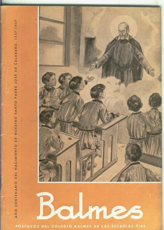 Colegio y Gimnasio Balmes de las Escuelas Pias: Octubre-Noviembre 1956