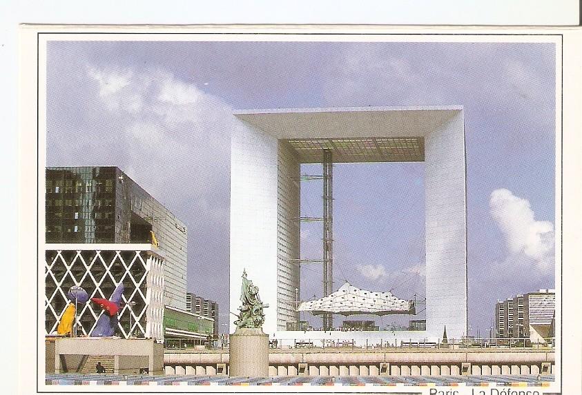 Postal 044042 : Paris La Defense. La Grande Arche Johan Otto Von Spreckelsen