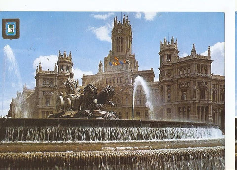 Postal 046339 : Madrid. La Cibeles y Palacio de Comunicaciones