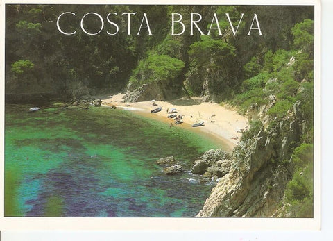 Postal 046718 : Costa Brava. Platja de Giberola