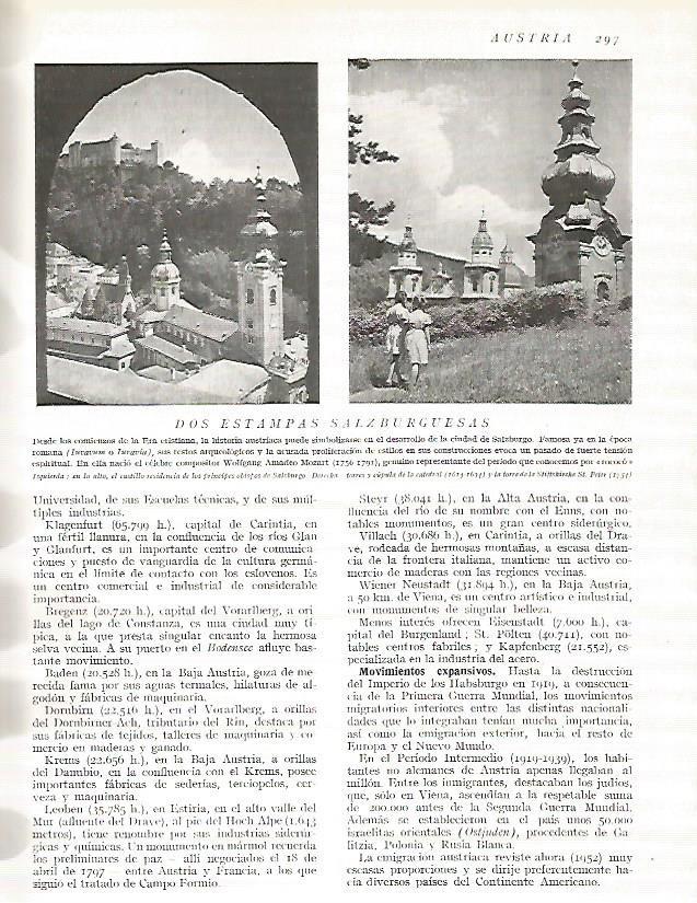 LAMINA 3201: AUSSTRIA. Paisajes de Salzburgo