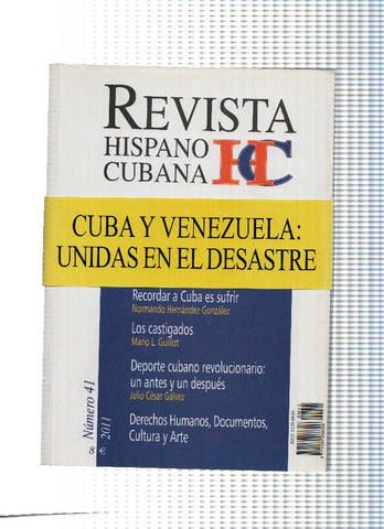 Revista Hispano Cubana numero 41
