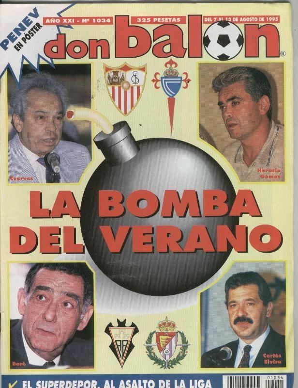 Don Balon numero 1034: poster de Penev