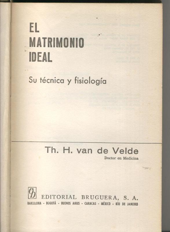 El matrimonio ideal