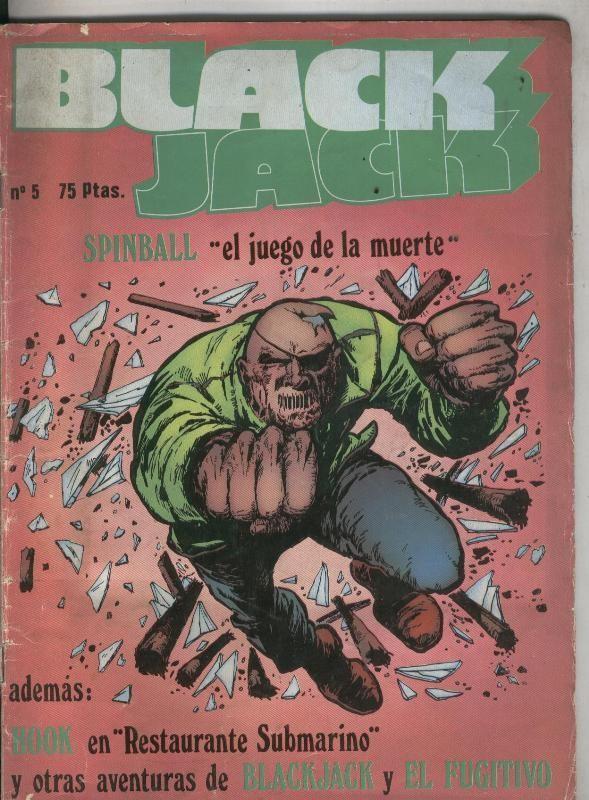 Black Jack numero 5: Hook el tiburon asesino en restaurante submarino