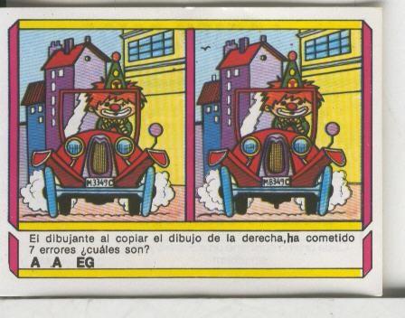 Cromo: Quien dijo, coleccion recreativa de chocolates Torras numero 69