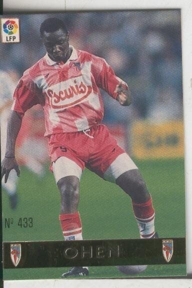 Cromos: Liga 1996/97 numero 433. Ohen del Compostela