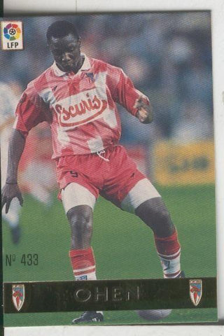 Cromos: Liga 1996/97 numero 433. Ohen del Compostela