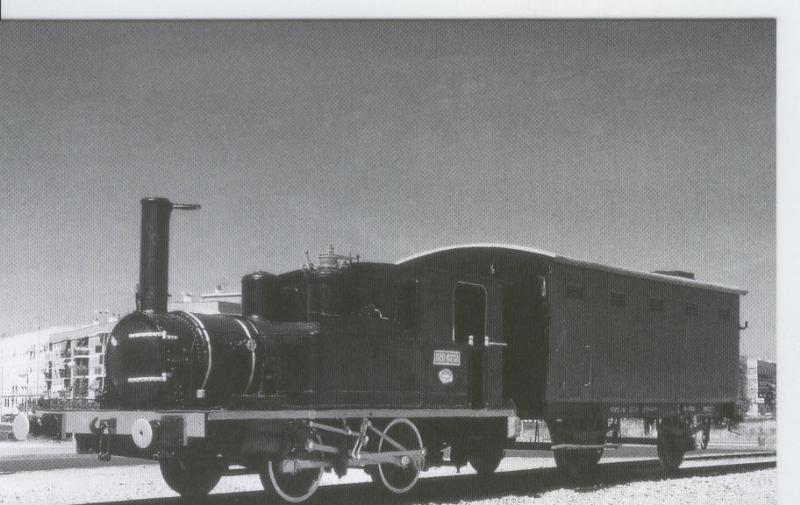 Postal 012783: Locomotora de vapor 020-0212 fotografiada en cordoba 1996
