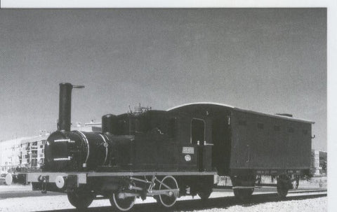 Postal 012783: Locomotora de vapor 020-0212 fotografiada en cordoba 1996