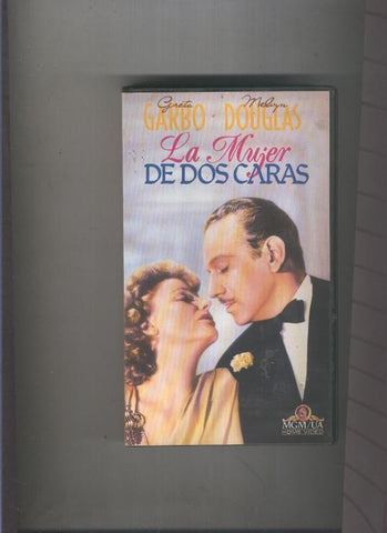 Video VHS: Greta Garbo-Melvin Douglas: La mujer de dos caras