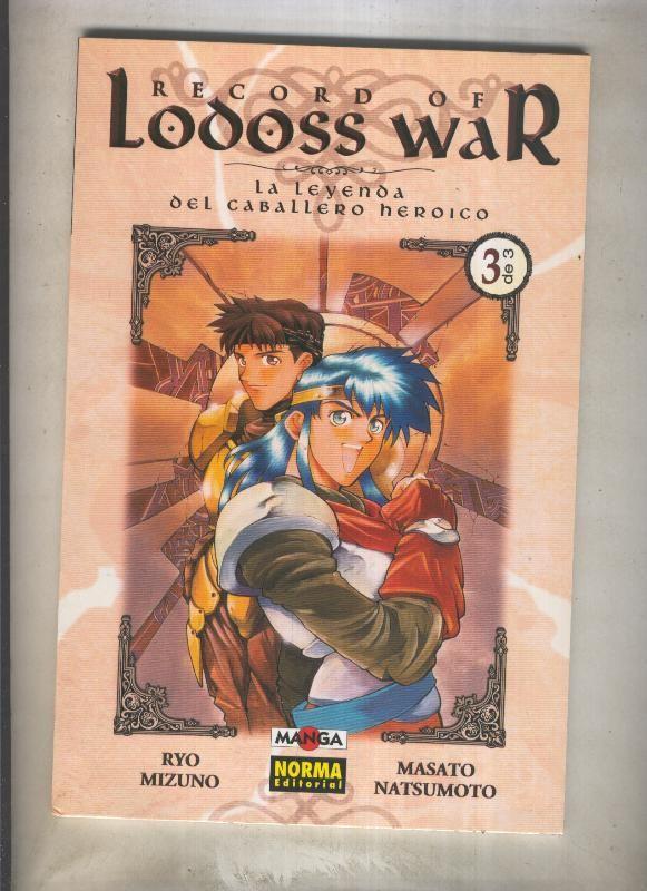 Record Of Lodoss War numero 03 (numerado 2 en interior cubierta)