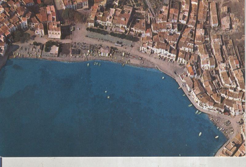 Postal 016042: Vista aerea de Cadaques, costa brava
