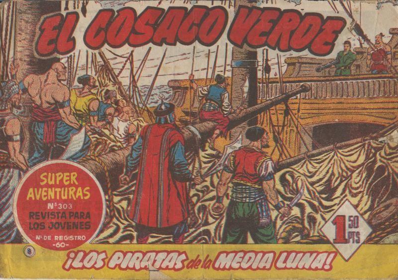 El Cosaco Verde original numero 008: Los piratas de la media luna
