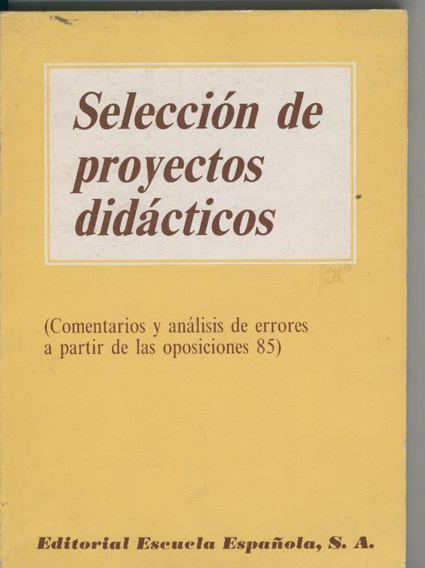 Seleccion de proyectos didacticos