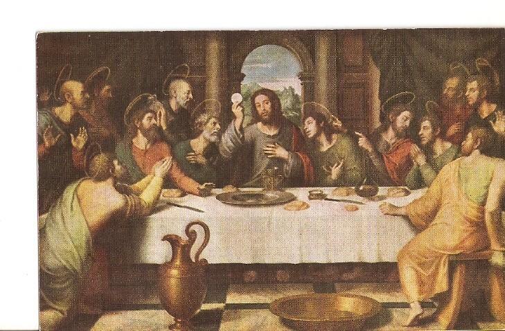 Postal 021374 : La ultima Cena