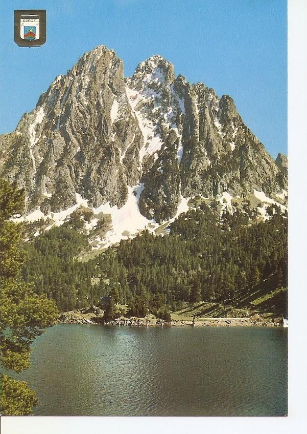 Postal 030105 : Pirineu Catala (Lleida). Regio dEspot. Llac de S. Maurici i Els Encants