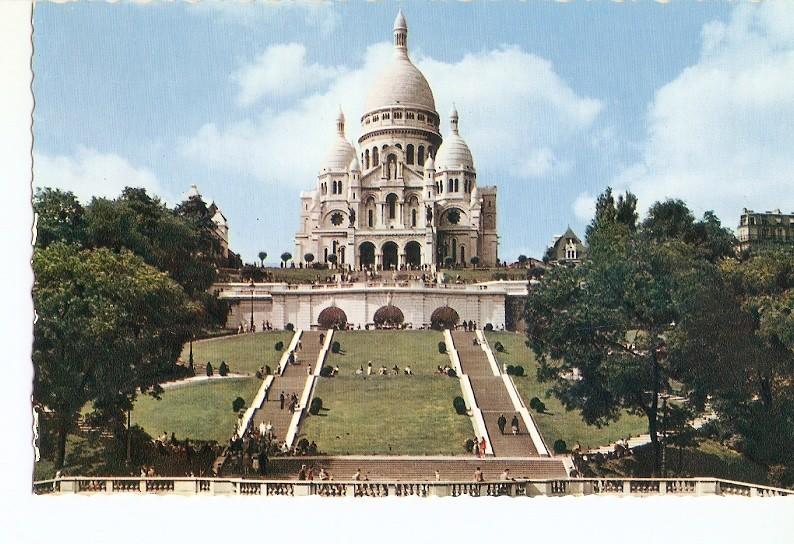 Postal 030302 : La Basilique du Sacre-Coeur The Sacred-Heart Basilic