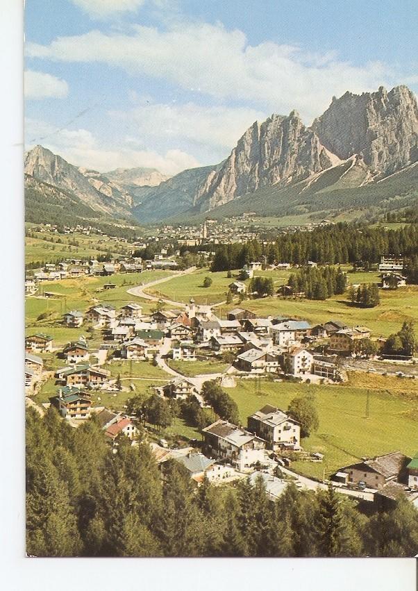 Postal 031044 : Dolomiti. Cortina Col Rosa