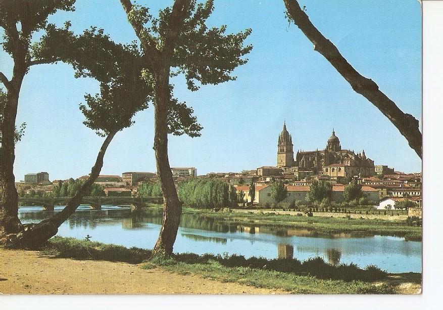 Postal 031374 : Salamanca. Rio Tormes y las Catedrales