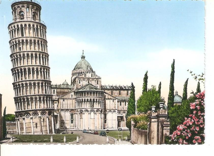 Postal 032785 : Pisa Torre Pendente e Abside del Duomo