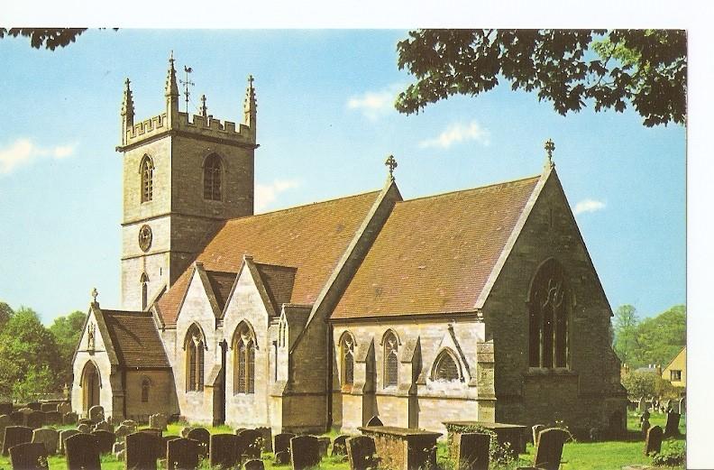 Postal 041873 : The Parish Church Bladon