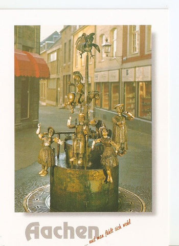 Postal 043235 : Aachen. Aken. Aix-la-Chapelle. Puppenbrunnen - KramerstraBe