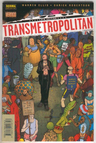 Coleccion Vertigo No.97: TRANSMETROPOLITAN no.03 - De nuevo en la calle