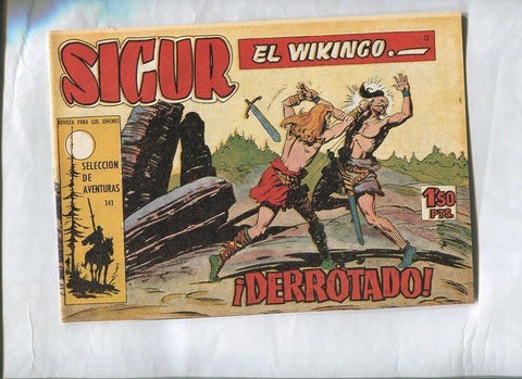 Facsimil: Sigur el vikingo numero 12: Derrotado