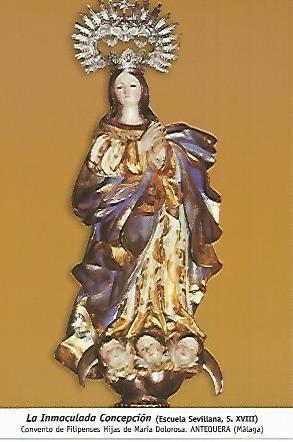 POSTAL 54312: Immaculada Concepcion (siglo XVIII). Antequera Malaga