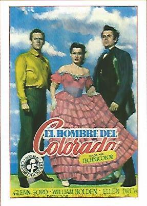 CROMO CINE 1205: EL HOMBRE DEL COLORADO