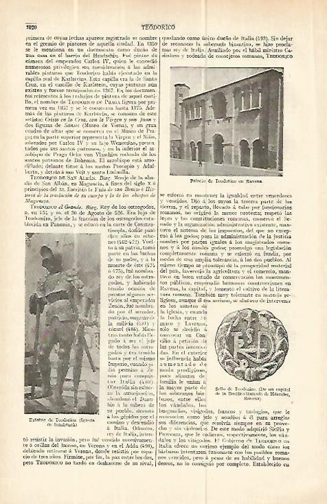 LAMINA ESPASA 13832: Palacio de Teodorico en Ravena