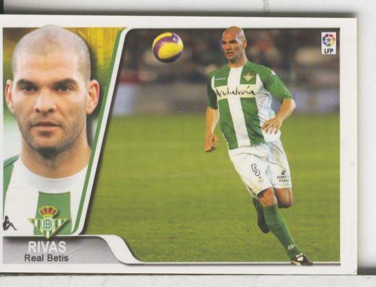 Cromos: Liga 2007-2008: Real Betis numero 279: Rivas