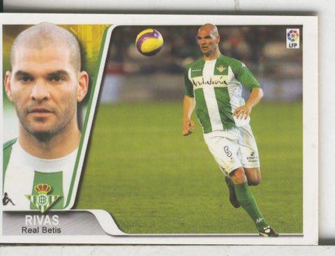 Cromos: Liga 2007-2008: Real Betis numero 279: Rivas