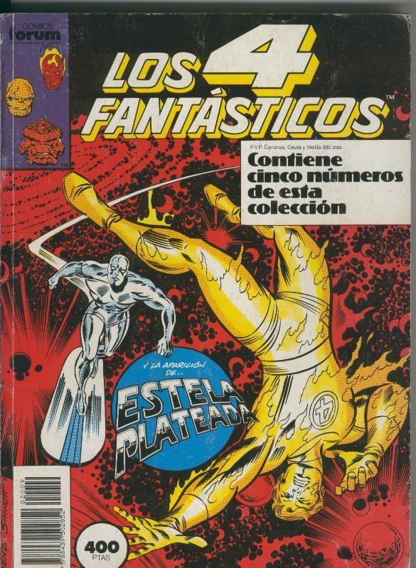 Los 4 Fantasticos volumen 1 retapado 091 al 095