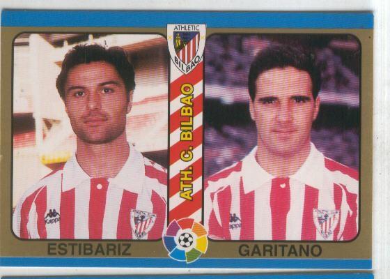 Cromos: Futbol Total Liga 95: Ath.C.Bilbao numero 040: Estibariz y Garitano