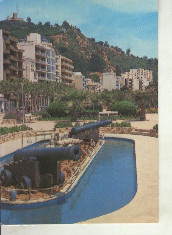 Postal 011611: Jardines paseo maritimo de Blanes