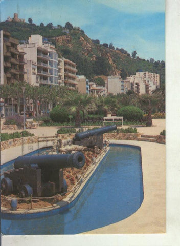 Postal 011611: Jardines paseo maritimo de Blanes