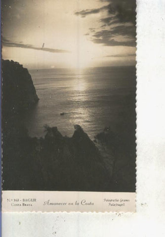 Postal 013957: Amanecer en Bagur, Gerona