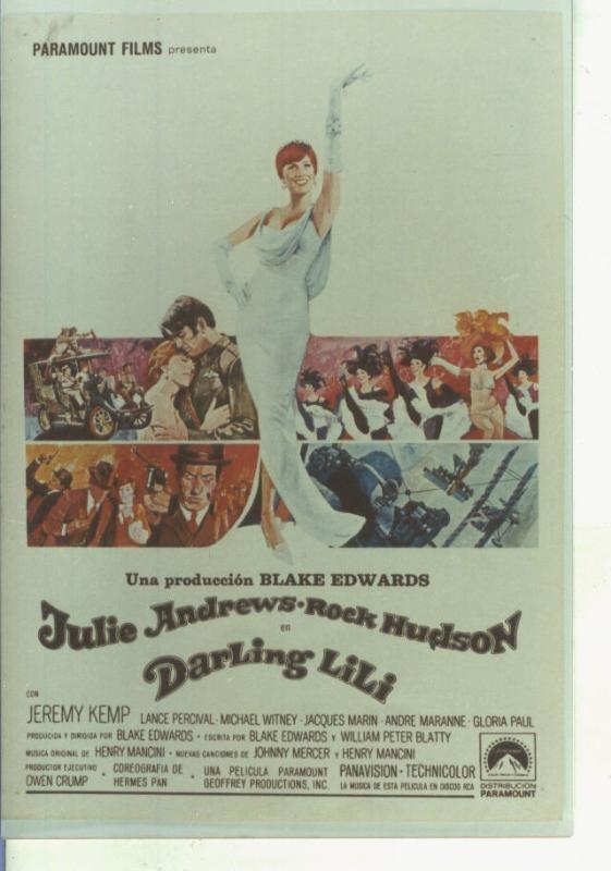 Foto cine 578: Darling Lili (Julie Andrews-Rock Hudson)