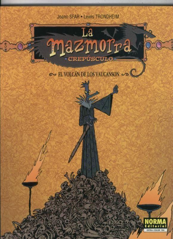 Cimoc Extra Color numero 186: La mazmorra: Crepusculo.102: El volcan de los Vaucanson