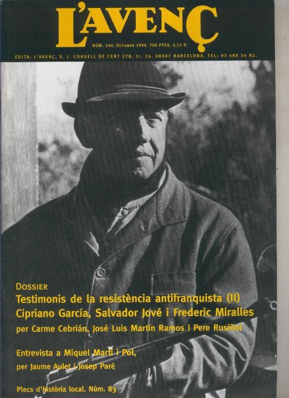 Revista L'Avenç numero 240; Les noves pedres de Sant Pere de Rodes