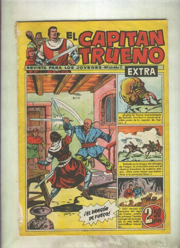 El Capitan Trueno extra numero 068 (aviejado)
