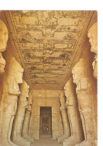 Postal 026565 : Abu-Simbel, Osiris columns in the Temple