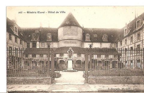 Postal 026824 : Gisors (Eure) - Hôtel de Ville