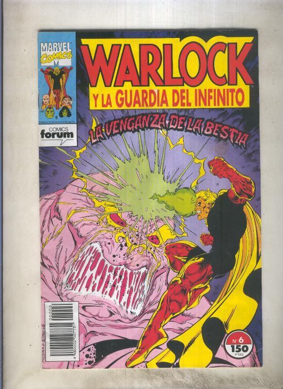 Warlock y La Guardia del Infinito numero 06 (numerado 2 en trasera)