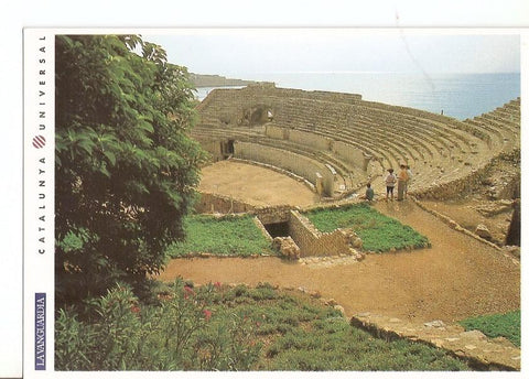 Postal 023548 : Tarragona. El anfiteatro junto al Mediterraneo