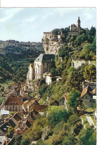 Postal 024812 : Visage de la Cite. Rocamadour. Les Beaux Sites de France
