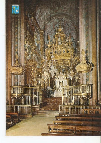 Postal 031938 : Santiago de Compostela. Altar Mayor de la Catedral